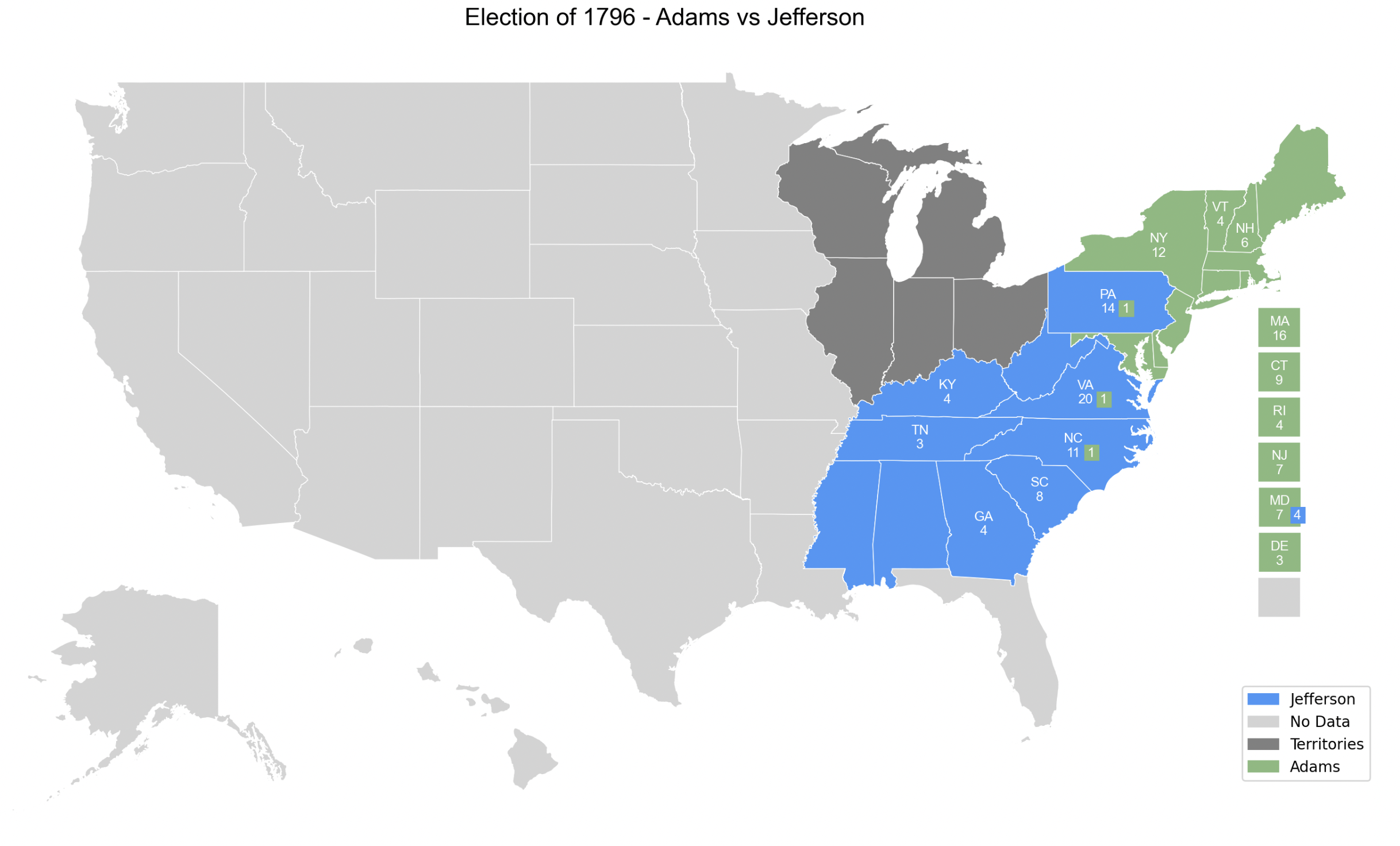 Electoral College Map