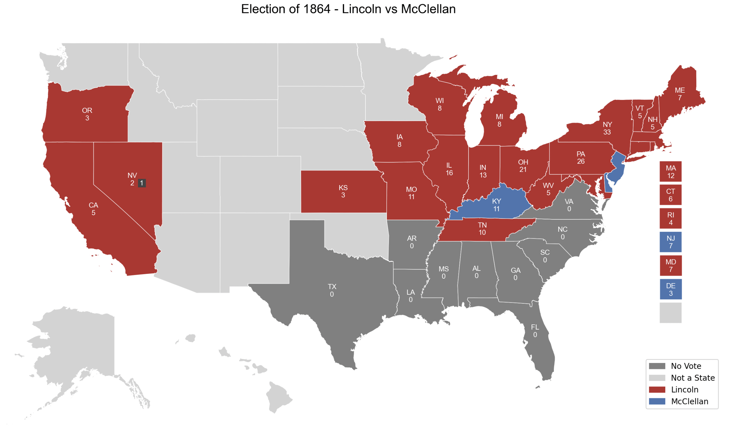 Electoral College Map